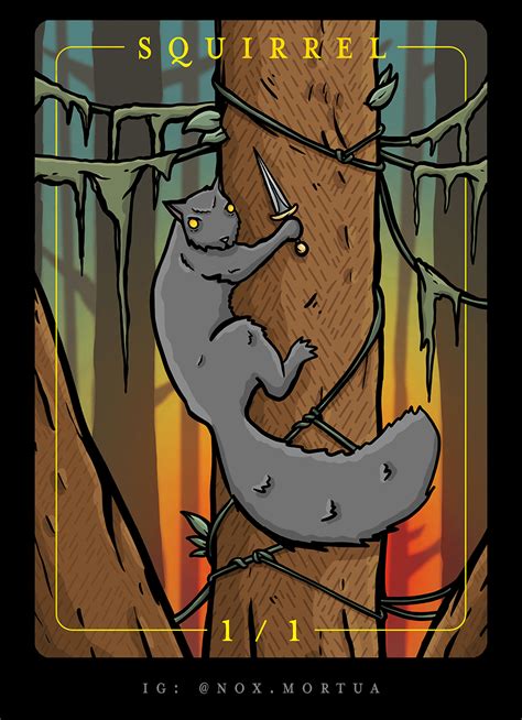 My Latest Custom Token Design Squirrel Rmtg