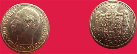 D Nemark Danmark Denmark Kronen Gold Frederik Viii