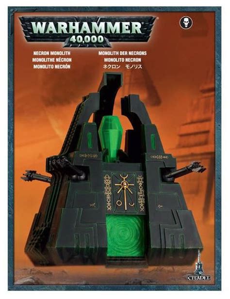 Necron Monolith Games Workshop Warhammer 40000 Gw 40k Necrons Vehicle