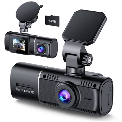 Buy Dual Dash Cam Front And Inside 1080p Dash Camera For Cars Ir Night