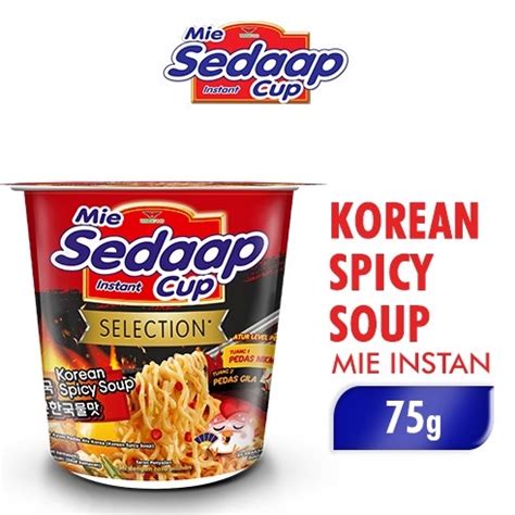 Jual MIE SEDAAP CUP RASA BASO BLEDUK RAWIT BINGIT GORENG KOREAN KUAH