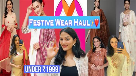 Upto Off Myntra Premium Trendy Kurta Sets Haul Under