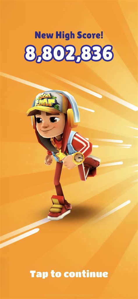 New highscore : r/subwaysurfers