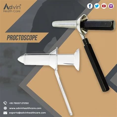 Metal Proctoscope For Proctoscopy For Hospital Regular At Rs 500