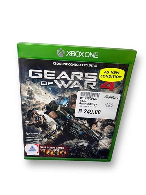 Xbox One Gears Of War 4 Game Disc Cash Converters