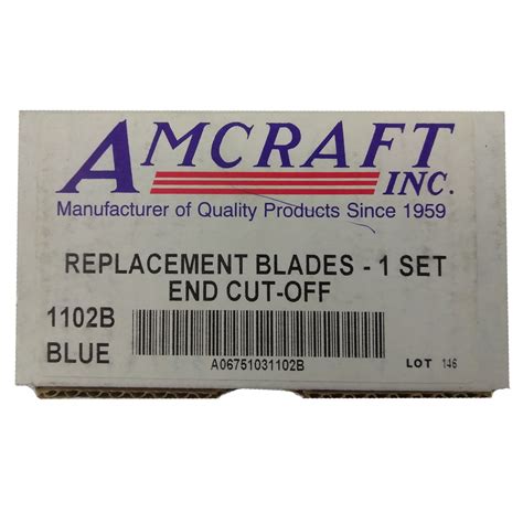 Amcraft Blue End Cut Off Replacement Blades