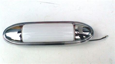 Ford Truck Dome Light Lens And Chrome Body New Ebay