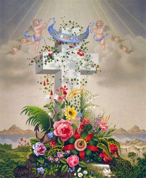 Faith Hope Charity Painting Free Stock Photo - Public Domain Pictures