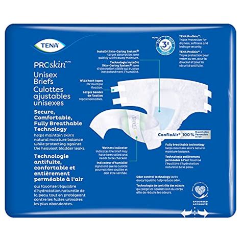 Tena Incontinence Adult Diapers Maximum Absorbency Disposable Briefs