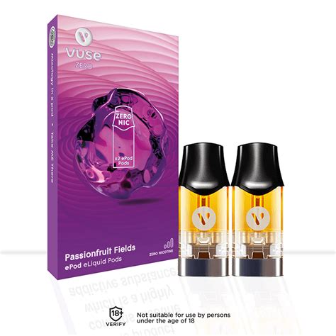 Vuse Epod Zero Passionfruit Fields Vape Pods Access Vape