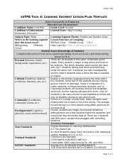 Educ Edtpatask Learningsegmentlessonplan Docx Educ Edtpa Task