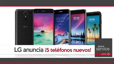 LG anuncia el lanzamiento de 5 nuevos teléfonos