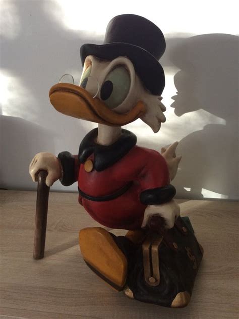 Walt Disney Groot Beeld Dagobert Duck Met Geldkoffer Catawiki