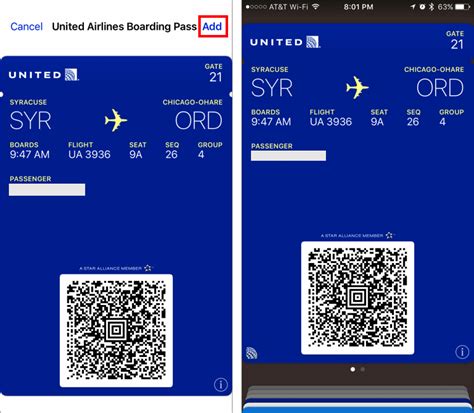 How To Use Airline Boarding Passes On Your Iphone Mac Fusion