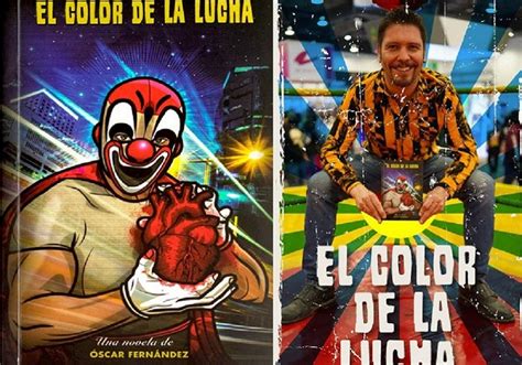 Scar Fern Ndez Presenta Su Libro El Color De La Lucha En El Marco Del