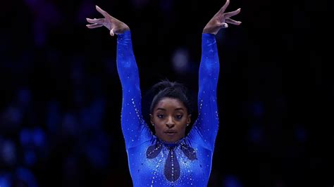 Simone Biles Becomes Most Decorated Gymnast In History Wins 6th Worlds