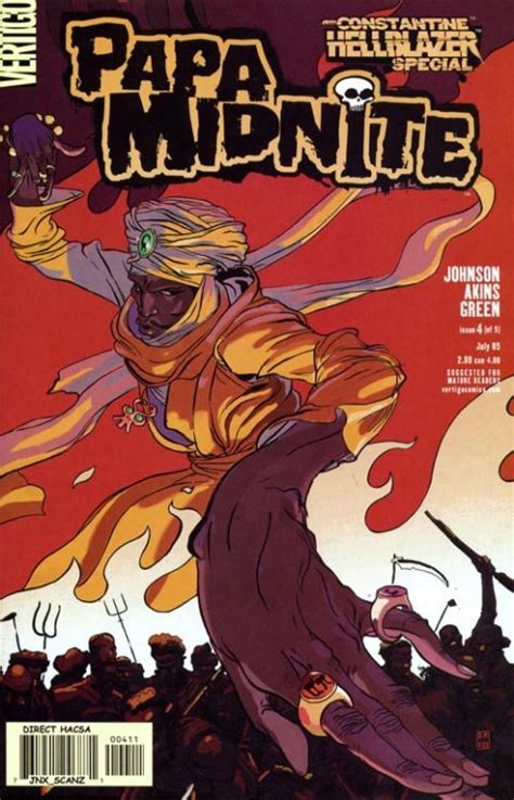 Hellblazer Special Papa Midnite 4 Vertigo Comic Book Value And