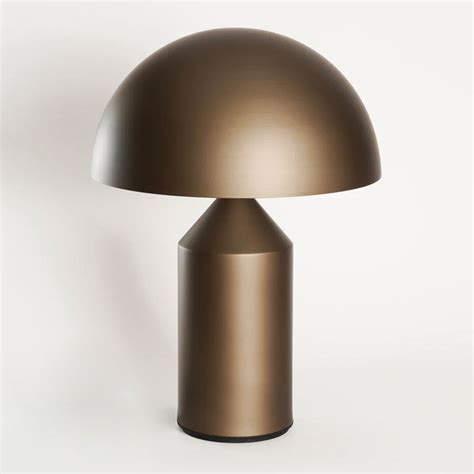 Atollo Bronze Metal Table Lamp By Oluce Srl OL ATOLLO 238 BR OLC857812