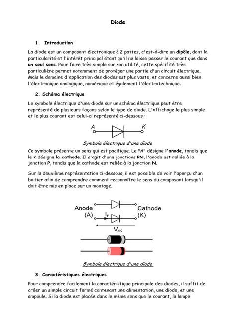 Cours 3 Diode Pdf