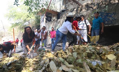 Encabeza Abelina López brigada de limpieza en la Condesa