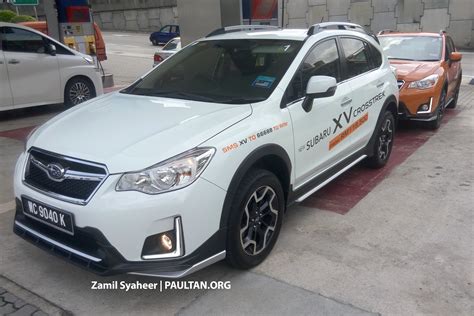 Spied Subaru Xv Crosstrek Adds Bodykit Rm143k