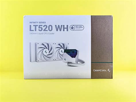 Обзор системы жидкостного охлаждения DeepCool LT520 WH