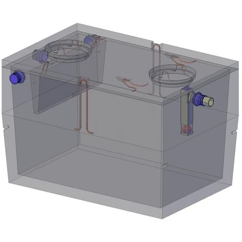 1000 Gallon Concrete Septic Tank Diagram