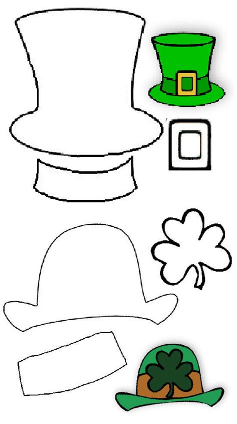 Leprechaun Hat Template Printable