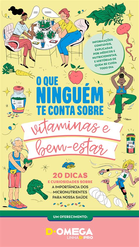 O QUE NINGUÉM TE CONTA SOBRE VITAMINAS E BEM ESTAR Behance