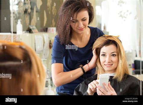 Mobile Hairdresser Hi Res Stock Photography And Images Alamy