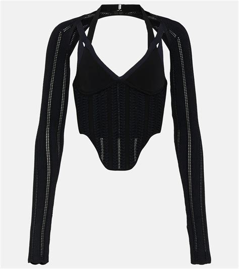 Dion Lee Column Corset Top Dion Lee