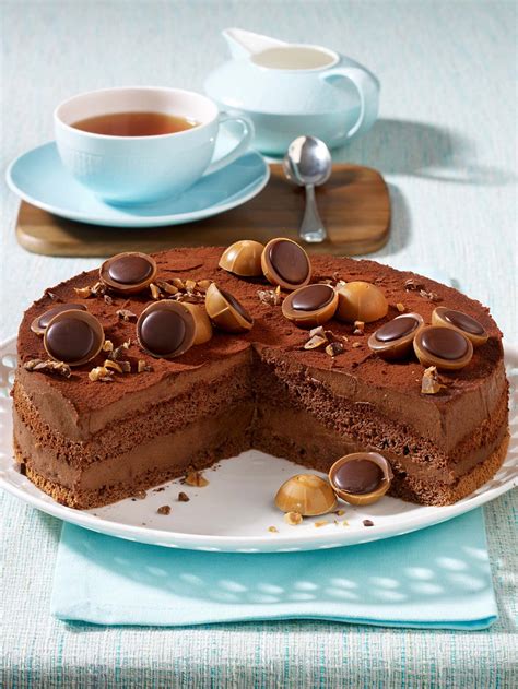 Schoko Traum Nuss Nougat Torte Mit Toffifee Wunderweib