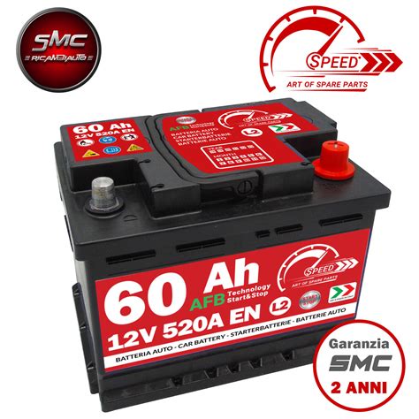 Autobatterie Speed V Ah A Start Stop Efb Starterbatterie Afb Ebay