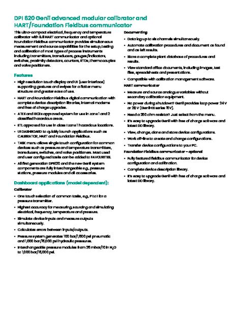 Brochure Fiche Technique Du Dpi G Cuenot Regulation