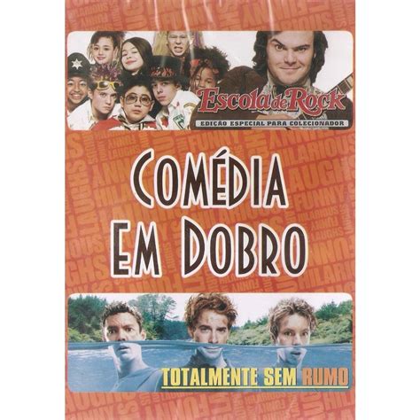 Dvd Comédia Em Dobro Escola De Rock Totalmente Sem Rumo Submarino