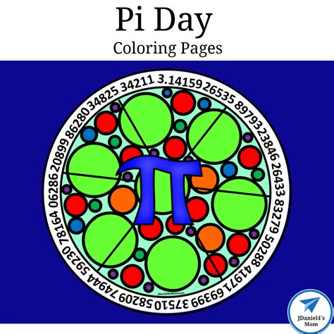 Pi Day Coloring Pages Jdaniel S Mom