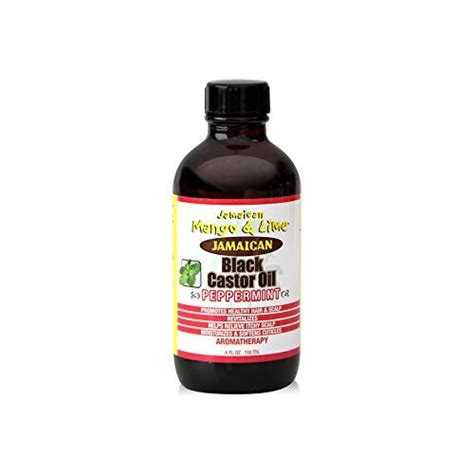 Jamaican Mango And Lime Peppermint Black Castor Oil 4 Oz Pick Up In