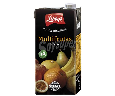 Libby s Néctar multifrutas Brick de 1 l