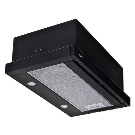 Akpo Wk 7 Light Eco 50 Under Cabinet Cooker Hood Black Fauni