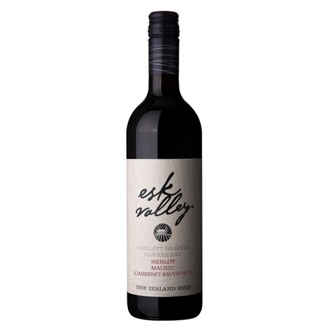 Super Liquor Esk Valley Estate Merlot Malbec Cabernet Sauvignon 750ml