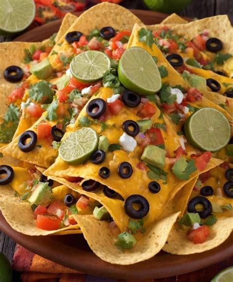 Premium Photo | Classic mexican nachos mexican chips