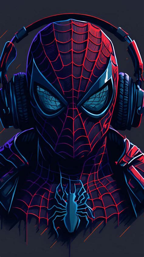 Spiderman Art iPhone Wallpaper 4K | Spiderman art, Spiderman, Marvel art