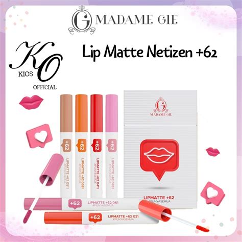 Jual Madame Gie Lip Matte Netizen Lip Cream Superstay Lipstick