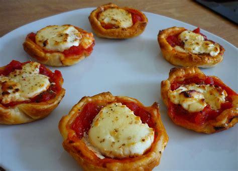 Tartaletas De Tomate Y Queso De Cabra 4 5 5