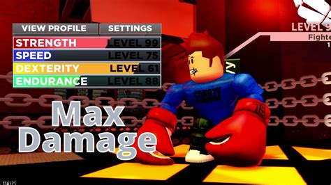 MAX STRENGTH with BEST STRENGTH GLOVE in Roblox Boxing League (OP ...