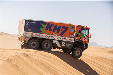 Duro revés al sueño de hidrógeno del KH 7 Epsilon Team en el Dakar 2023