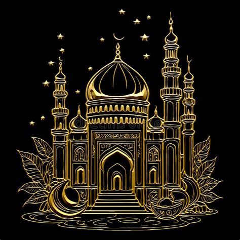 Islamic Gold Stock Illustrations 95004 Islamic Gold Stock
