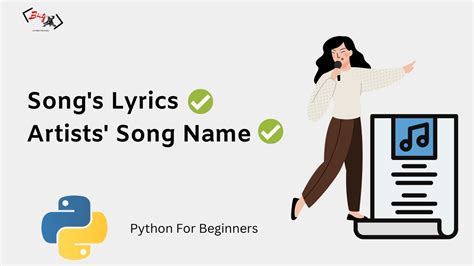 Search Song's Lyrics & Search Song's Name By Artist Using Python ...