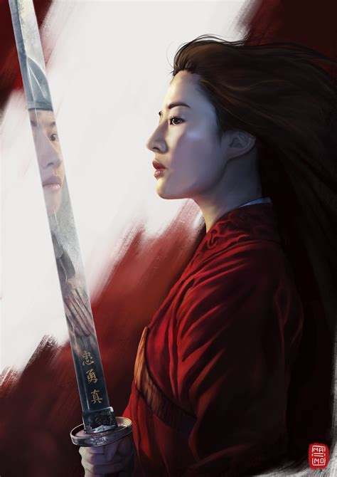 Mulan Live Action Fan Art By Maiimou On Deviantart