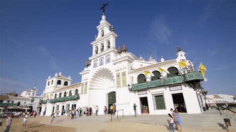 Ermita del Rocío en la actualidad Santuario de nuestra Señora del Rocío